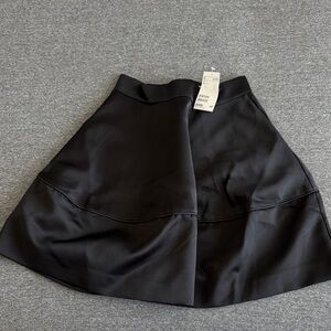 H&M Classic Black Skater Skirt